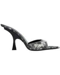 The Attico - The Ester Pointed Toe Mules - Lyst