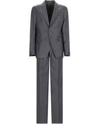 Tagliatore - Stripe-Pattern Suit - Lyst