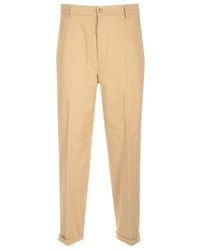 KENZO - Logo Patch Straight-Leg Trousers - Lyst