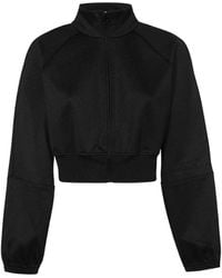 Reebok - High-Neck Full-Zip Sweatshirt - Lyst