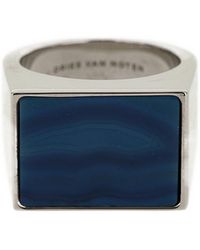 Dries Van Noten - Rectangular Signet Ring - Lyst