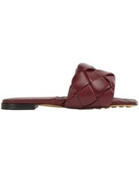 Bottega Veneta - The Lido Flat Sandals - Lyst