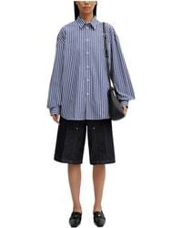Sporty & Rich - Striped Chest-Pocket Shirt - Lyst