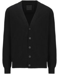 Givenchy - Logo Intarsia-Knit Cardigan - Lyst