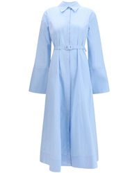 Gabriela Hearst - Carmina Belted Maxi Dress - Lyst