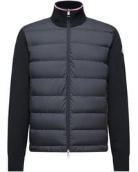 Moncler - Logo Patch Zip-Up Padded Jacket - Lyst