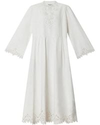 Isabel Marant - Isabel Marant Étoile Tianny Long Sleeve Midi Dress - Lyst