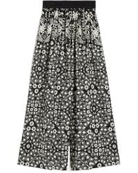 Weekend by Maxmara - Wide Trousers - Lyst