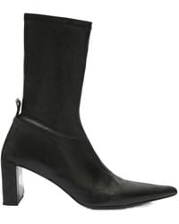 Jil Sander - Pointed-Toe Ankle Boots - Lyst