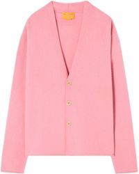 Guest In Residence - Long-Sleeve Cardigan - Lyst