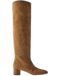 Aeyde - Straight Knee-High Riding Boots - Lyst