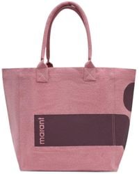 Isabel Marant - Logo Printed Tote Bag - Lyst
