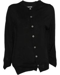 Junya Watanabe - Asymmetric Button-Front Cardigan - Lyst
