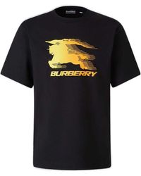 Burberry - Ekd Printed Crewneck T-Shirt - Lyst