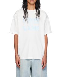 we11done - Printed Short-Sleeves T-Shirt - Lyst