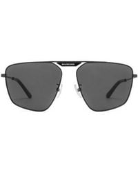 Balenciaga - Eyewear Tag 2.0 Navigator Sunglasses - Lyst