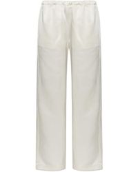 Rohe - Wide-Leg Satin Trousers - Lyst