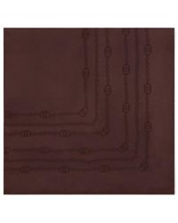 Gucci - Interlocking G Chain Silk Carré - Lyst