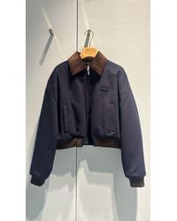 Miu Miu - Lapel Long Sleeve Casual Jacket - Lyst