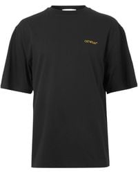 Off-White c/o Virgil Abloh - Short-Sleeve Crew Neck T-Shirt - Lyst