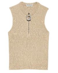 JW Anderson - Jw Anderson Zipped Tank Top - Lyst