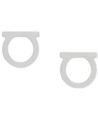 Ferragamo - Gancio Stud Earrings - Lyst