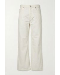 Gucci - Logo-Patch Straight Jeans - Lyst