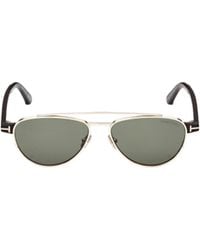 Tom Ford - Double-Frame Pilot-Style Sunglasses - Lyst