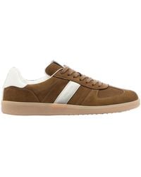 Tom Ford - Archer Nubuck Leather Low-Top Sneakers - Lyst