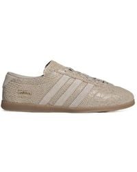 adidas - Gazelle Snakeskin-Effect Sneakers - Lyst