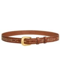 Celine - Medium 25Mm Western Belt - Lyst