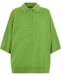 Tibi - Wool And Cashmere-Blend Polo Shirt - Lyst