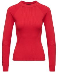 Moncler - Grenoble Ribbed Crewneck Knitted Jumper - Lyst