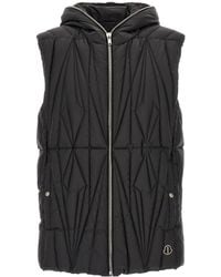 Moncler - Moncler Rick Owens Geocamo Zipped Waistcoat - Lyst