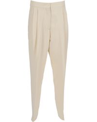 Fabiana Filippi - Burro Cady Pleated Trousers - Lyst