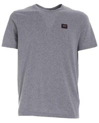 Paul & Shark - Logo-Patch Cotton T-Shirt - Lyst