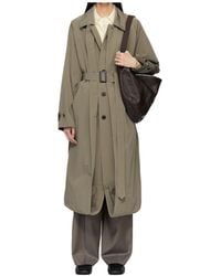 Ssstein - Oversized Layered Patchwork Trench Coat - Lyst