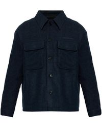 AllSaints - Cayson Patch-Pocket Jacket - Lyst