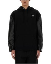 Junya Watanabe - X Patta Logo Printed Drawstring Hoodie - Lyst