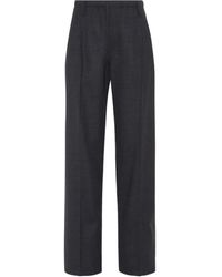 Brunello Cucinelli - Sartorial Straight Leg Trousers - Lyst