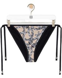 Loewe - Technical Jersey Bikini Bottoms - Lyst