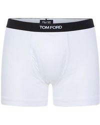 Tom Ford - Pack Of Two Logo Waistband Stretched Briefs - Lyst