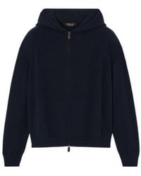 Loro Piana - Zip-Up Hooded Bomber Jacket - Lyst