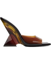 The Attico - Cheope Square-Toed High-Heeled Sandals - Lyst