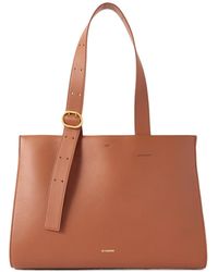Jil Sander - Buckle-Strap Tote Bag - Lyst