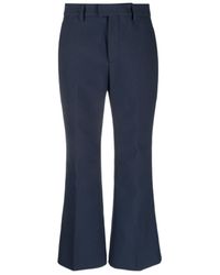 Closed - Wide-Leg Cropped Trousers - Lyst