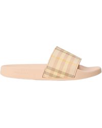 Burberry - Retro Plaid Slippers - Lyst