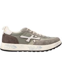 Premiata - Lace-Up Low-Cut Casual Shoes - Lyst