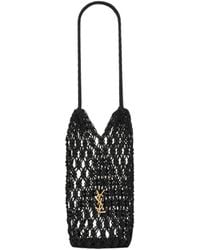 Saint Laurent - Cassandre Logo Plaque Large Tote Bag - Lyst