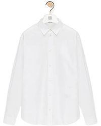 Loewe - Long Sleeve Buttoned Shirt - Lyst
